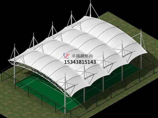 阜陽籃球場膜結(jié)構(gòu)罩棚【設(shè)計(jì)施工】